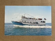 Postcard Mackinaw City Michigan MI Shepler's Mackinac Ferry Great Lakes Tourist picture
