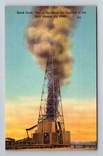 TX- Texas, Rich Odessa Oil Fields, Antique, Vintage Souvenir Postcard picture