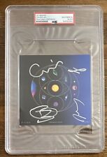 COLDPLAY FULL BAND SIGNED MUSIC OF THE SPHERES CD COVER CARD PSA DNA AUTOGRAPH picture