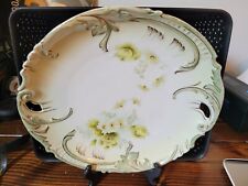 Vintage Floral Plate - Intricate Design - 11 Inches Wide picture