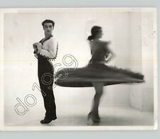 MAURICE BEJART FLAMENCO DANCING @ Oscar Theater in SWEDEN 1950s Press Photo picture