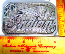 1977 Indian buckle vintage classic collectible old belt accessory memorabilia picture