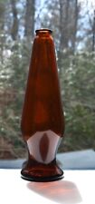 VINTAGE 1960S MICHELOB AMBER BROWN FOOTED BEER BOTTLE EMPTY ANTIQUE COLLECTIBLE picture