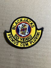 USAF 53rd Airlift Squadron Blackjacks 50 Years Primus Cum Plurimi Patch 3