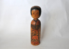 Kokeshi Rare vintage Ogura Kyutaro (1906-1998) 33*8*8 wooden doll made in  Japan picture