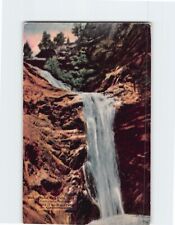 Postcard Bridal Falls South Cheyenne Canyon Colorado USA picture