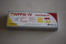 Psych Corp Wechsler Standard Block Design Set Intelligence Red White WPPSI-IV picture
