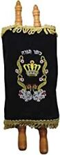 Large Hebrew Sefer Torah Scroll Book Jewish Israel Holy Bible 48 cm picture