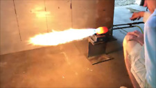 Baby Godzilla Burner Industrial Version kiln, forge and incinerator burner picture