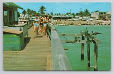 Postcard Public Fishing Pier Fort Myers Beach Florida picture