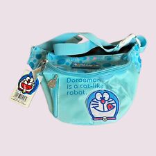 Doraemon Fanny Pack New With Tags _ Awesome Baby Blue Robot Cat Pack picture