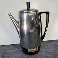 Vintage Toastmaster Percolating Coffee Pot, Stainless Steel, M521, 12 Cup, Works picture