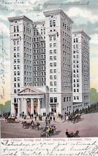 Cleveland OH-Ohio, Citizens Saving & Trust Building, Vintage 1907 Postcard picture