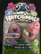 Hatchimals Colleggtibles Owlicorn 2 EGGS + Bonus Crystal Nest EGG HUNT EASTER picture