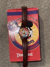 Vintage 1993 DISNEYANA Disney Convention WATCH - BANDLEADER LE 1800 Brand NWT picture