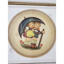 Goebel First Edition M.J. Hummel Anniversary Plate Stormy Weather 1975 picture