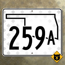 Oklahoma State Highway 259A route marker road sign Beavers Bend 2006 20x16 picture