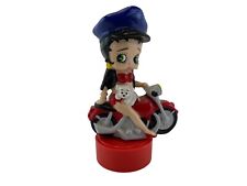 Betty Boop Stamper 1996 KFS Red Motorcycle picture