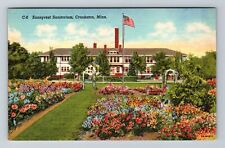 Crookston MN-Minnesota, Sunnyrest Sanitorium, Vintage Postcard picture