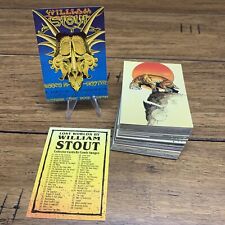 Lost Worlds by William Stout Trading Card Complete Set Comic Images 1993 CV JD picture