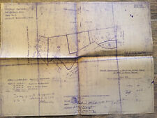 Rare Document Construction Plan Map, Haifa Palestine 1929 picture