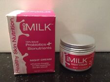 Bio Milk | NIGHT CREAM | Healthy Skin Nutrition | Probiotics+ | 1.7 Oz | NIB picture