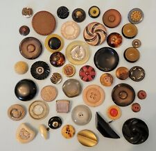 Antique Vintage Lot 45 Chunky Buttons picture