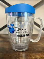 Disney Vacation Club Member DVC Insulated Travel Cup Mug with Lid READ picture