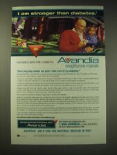 2003 GlaxoSmithKline Avandia Ad - I am stronger than diabetes picture