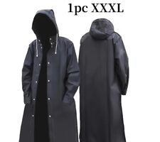 Waterproof Long Raincoat, Thickened Hooded Extremely Durable picture