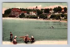 Olcott Beach NY-New York, Scenic View On Lake Ontario, Vintage c1907 Postcard picture