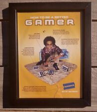 2002 BLOCKBUSTER Gamer Framed Print Ad/Poster PS2 Xbox Video Game Rentals Art picture