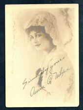 GLAMOROUS UNSUNG DIVA OF THE SILENT SCREEN FAN CARD 1920s VINTAGE Photo Y 194 picture