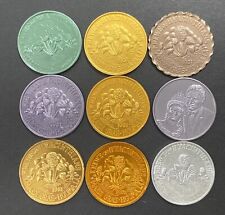 Krewe Of Hycinthians Mardi Gras Doubloons Set Of 9 picture