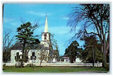 c1950's The Congregational Church Building West Tisbury Massachusetts Postcard picture