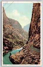 Kower Entrance To Royal Gorge Colorado Co Detroit Publishing Unp Postcard picture