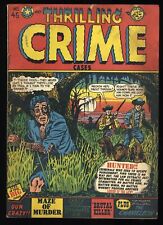 Thrilling Crime Cases #45 VG+ 4.5 L. B. Cole Cover Pre Code Crime picture