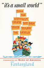 it's a small world Attraction Poster Print 11x17 Disney Mary Blair picture