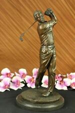 Bobby Jones Classic Golfer Art Bronze Marble Statue Golf Club Shop Sculpture Art picture