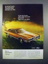 1971 Ford LTD Car Ad - Noise Level Risen 20% picture