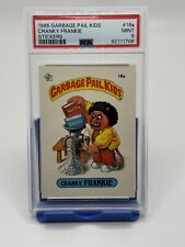 1985 Topps Garbage Pail Kids First Series OS1 Cranky Frankie #18a PSA 9 MINT picture