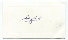 Sir Sydney Smith Signed Card Autographed Signature Forensic Expert Scientist picture