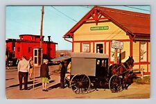 Strasburg PA-Pennsylvania, The Strasburg Rail Road, Vintage Souvenir Postcard picture