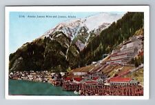 Juneau, AK-Alaska, Alaska Juneau Mine Antique, Vintage Souvenir Postcard picture