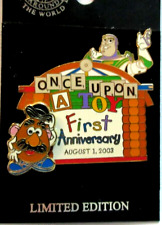 DISNEY PIN LE 1000 ONCE UPON A TOY FIRST ANNIVERSARY 2003 BUZZ AND MR POTATO picture