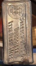 RARE EARLY SHANNON DRUG CO. ITTA BENA MISSISSIPPI EMBOSSED CORK TOP MEDICINE  picture