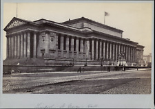 England, Liverpool, St George's Hall Vintage Albumen Print Albumin Print picture