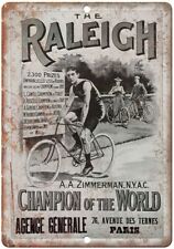 The Raleigh Bicycle Vintage Ad Reproduction Metal Sign B338 picture