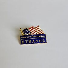 American Coalition for Ethanol Lapel Pin USA Flag Promotes Usage picture