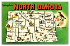 Greetings From North Dakota Postcard picture